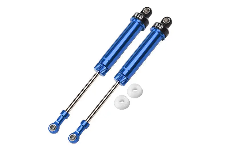 Aluminium 6061-T6 Rear Internal Dampers (140Mm) For Losi 1/10 Hammer Rey U4 Rock Racer-Los03030 Upgrades - Blue 1