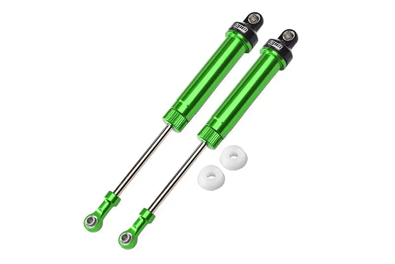 Aluminium 6061-T6 Rear Internal Dampers (140Mm) For Losi 1/10 Hammer Rey U4 Rock Racer-Los03030 Upgrades - Green 1