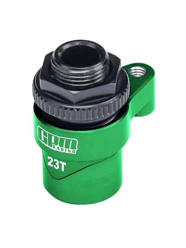Aluminium 7075 Alloy 23T Servo Saver Set Horn With Built-In Spring For Traxxas 1:16 Mini Maxx 4Wd 107154-1 / Mini Xrt Vxl-3S 108076-1 Monster Truck Upgrades - Green 1