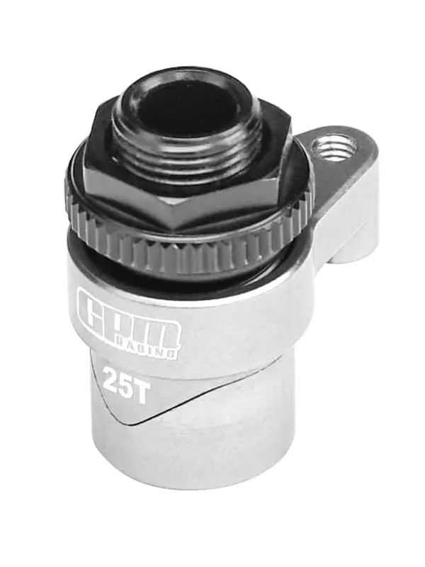 Aluminium 7075 Alloy 25T Servo Saver Set Horn With Built-In Spring For Traxxas 1:16 Mini Maxx 4Wd 107154-1 / Mini Xrt Vxl-3S 108076-1 Monster Truck Upgrades - Silver 1
