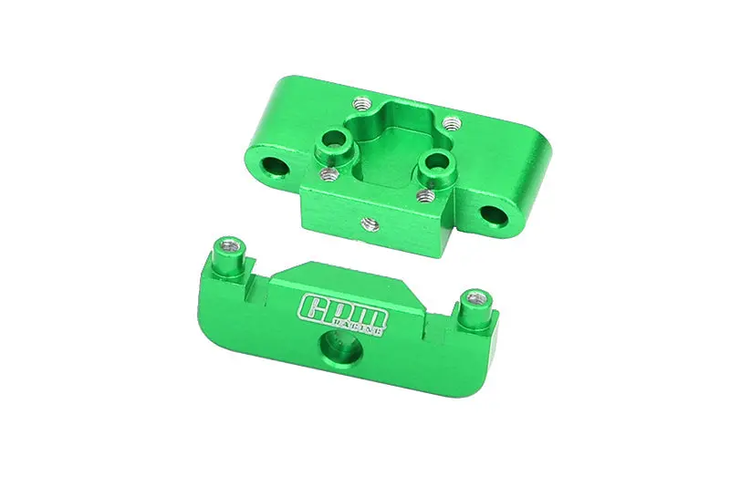 Aluminium 7075 Alloy Front Bulkhead For Losi 1:24 Micro-B 2Wd Buggy Rtr-Los00007 / 1:28 Micro-T 2S 2Wd Rtr Stadium Truck-Los-1392 Upgrades - Green 1