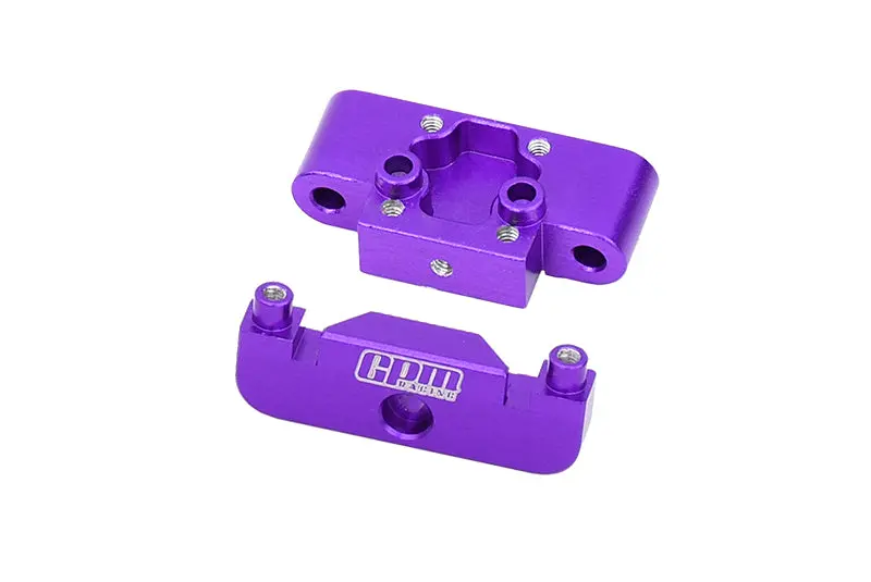 Aluminium 7075 Alloy Front Bulkhead For Losi 1:24 Micro-B 2Wd Buggy Rtr-Los00007 / 1:28 Micro-T 2S 2Wd Rtr Stadium Truck-Los-1392 Upgrades - Purple 1