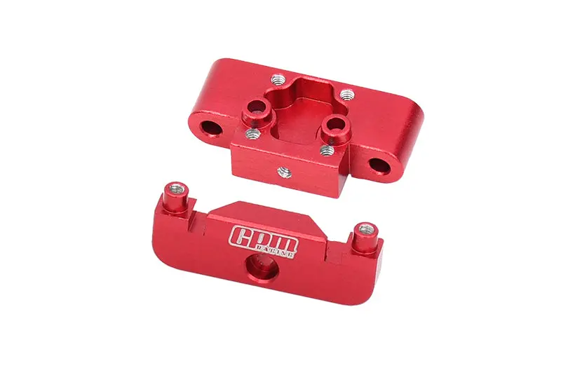 Aluminium 7075 Alloy Front Bulkhead For Losi 1:24 Micro-B 2Wd Buggy Rtr-Los00007 / 1:28 Micro-T 2S 2Wd Rtr Stadium Truck-Los-1392 Upgrades - Red 1