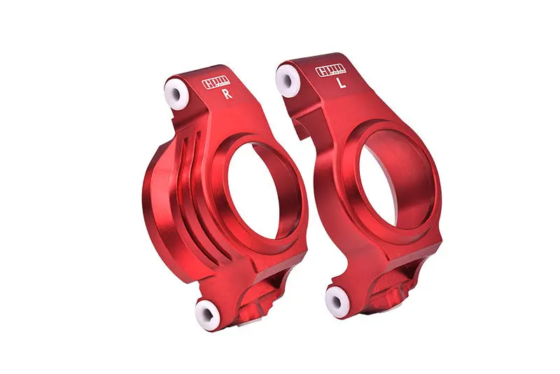 Aluminium 7075 Alloy Front C Hubs For Traxxas 1:5 X Maxx 6S 8S / Xrt 8S / X Maxx Ultimate 8S / Xrt Ultimate 8S Upgrade Parts - Red 1