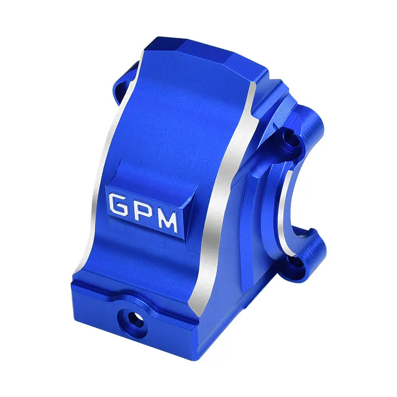 Aluminium 7075 Alloy Front Or Rear Differential Housing For Traxxas 1:5 X Maxx 6S / X Maxx 8S / Xrt 8S / X Maxx Ultimate 8S / Xrt Ultimate 8S / 1:6 Sand Car 8S Upgrades - Blue 1