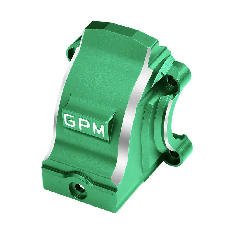 Aluminium 7075 Alloy Front Or Rear Differential Housing For Traxxas 1:5 X Maxx 6S / X Maxx 8S / Xrt 8S / X Maxx Ultimate 8S / Xrt Ultimate 8S / 1:6 Sand Car 8S Upgrades - Green 1