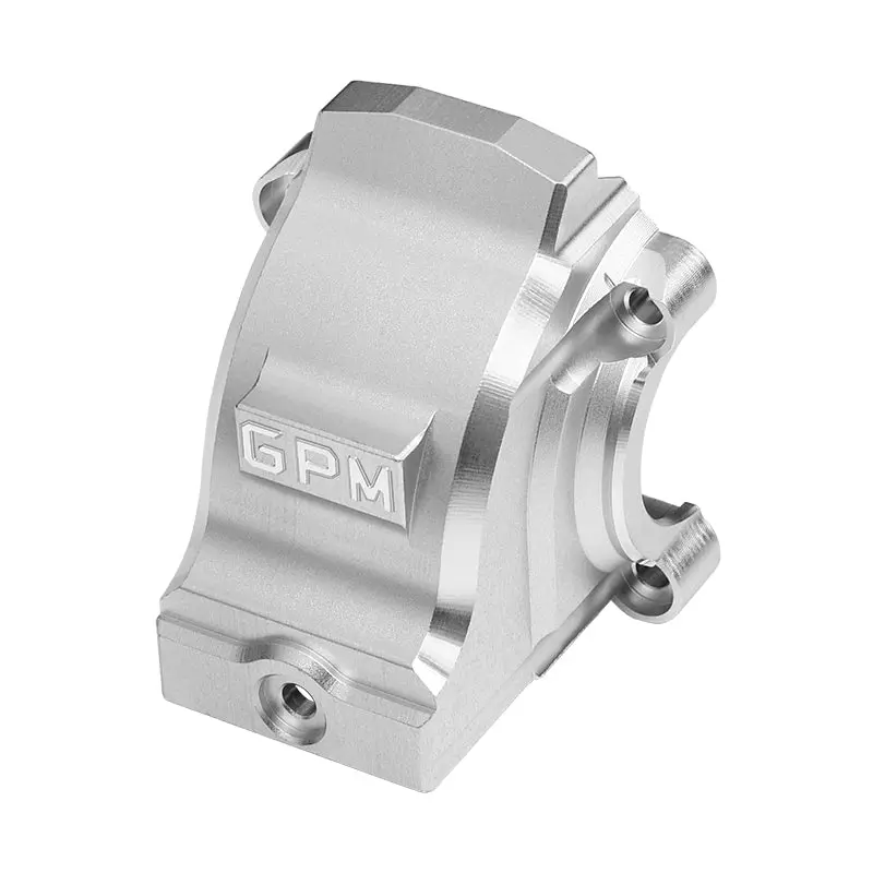 Aluminium 7075 Alloy Front Or Rear Differential Housing For Traxxas 1:5 X Maxx 6S / X Maxx 8S / Xrt 8S / X Maxx Ultimate 8S / Xrt Ultimate 8S / 1:6 Sand Car 8S Upgrades - Silver 1