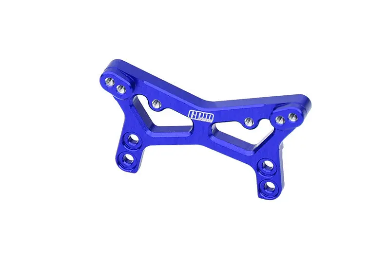Aluminium 7075 Alloy Front Shock Tower For Losi 1:24 Micro-B 2Wd Buggy Rtr-Los00007 / 1:28 Micro-T 2S 2Wd Rtr Stadium Truck-Los-1392 Upgrades - Blue 1