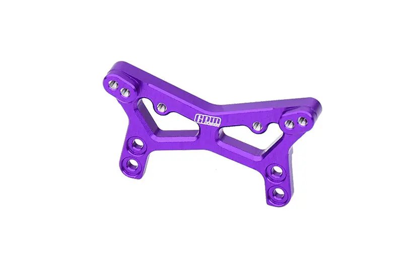 Aluminium 7075 Alloy Front Shock Tower For Losi 1:24 Micro-B 2Wd Buggy Rtr-Los00007 / 1:28 Micro-T 2S 2Wd Rtr Stadium Truck-Los-1392 Upgrades - Purple 1