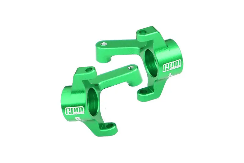 Aluminium 7075 Alloy Front Spindles For Losi 1:24 Micro-B 2Wd Buggy Rtr-Los00007 / 1:28 Micro-T 2S 2Wd Rtr Stadium Truck-Los-1392 Upgrades - Green 1