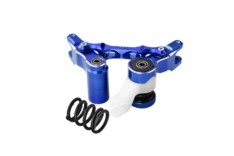 Aluminium 7075 Alloy Front Steering Assembly For Traxxas 1:5 Xrt 8S Monster Truck 78086-4 / 1:6 Funco Pro Scale 2Wd Sand Car 8S-109076-4 Upgrades - Blue 1