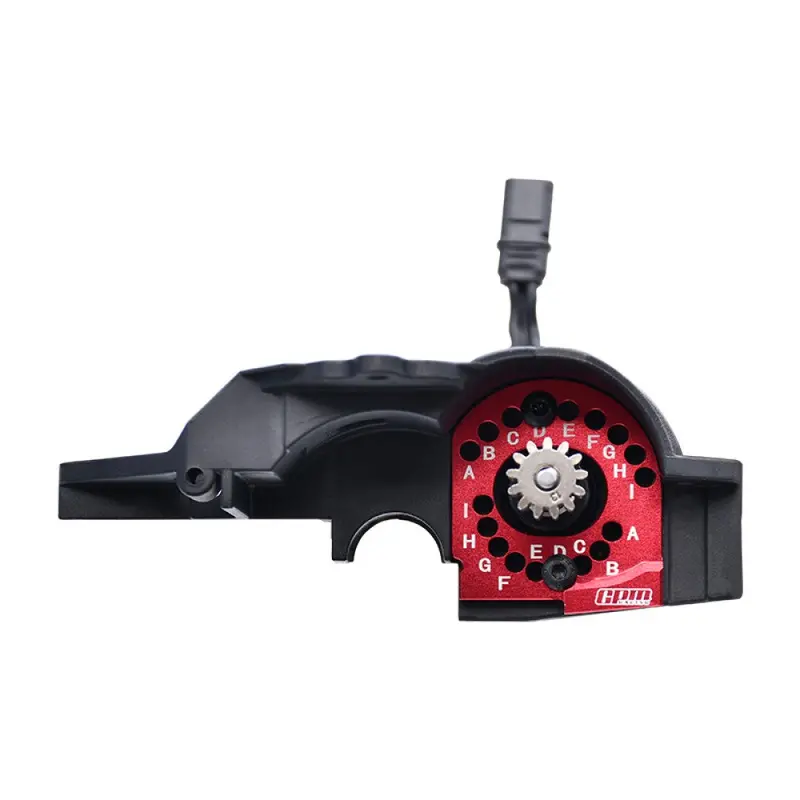 Aluminium 7075 Alloy Motor Mount Plate Strengthen For Traxxas 1:16 Mini Maxx 4Wd 107154-1 / Mini Xrt Vxl-3S 108076-1 Monster Truck Upgrades - Red 2