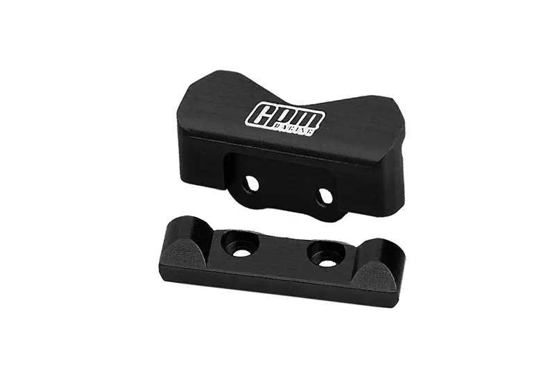 Aluminium 7075 Alloy Rear Pin Mounts For Losi 1:24 Micro-B 2Wd Buggy Rtr-Los00007 / 1:28 Micro-T 2S 2Wd Rtr Stadium Truck-Los-1392 Upgrades - Black 1