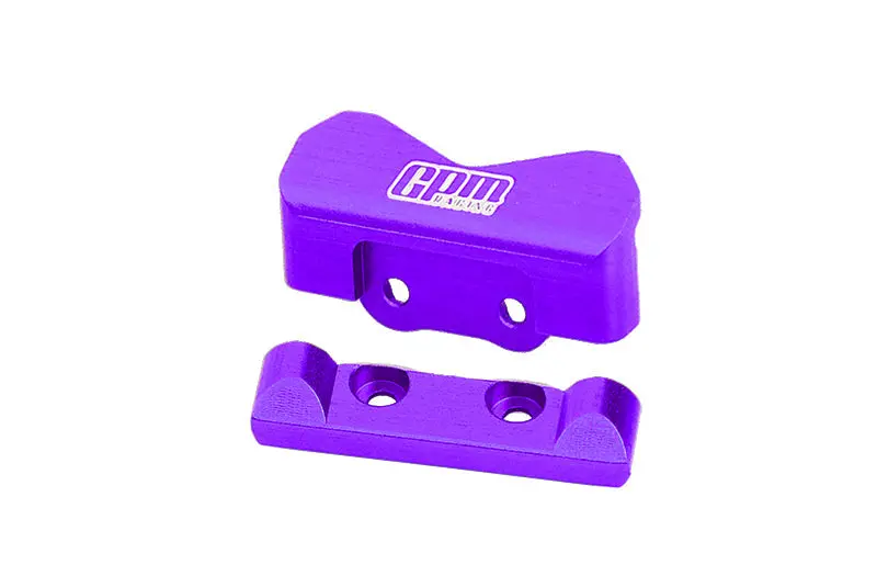 Aluminium 7075 Alloy Rear Pin Mounts For Losi 1:24 Micro-B 2Wd Buggy Rtr-Los00007 / 1:28 Micro-T 2S 2Wd Rtr Stadium Truck-Los-1392 Upgrades - Purple 1