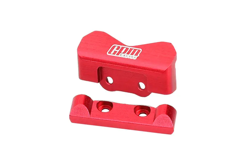 Aluminium 7075 Alloy Rear Pin Mounts For Losi 1:24 Micro-B 2Wd Buggy Rtr-Los00007 / 1:28 Micro-T 2S 2Wd Rtr Stadium Truck-Los-1392 Upgrades - Red 1