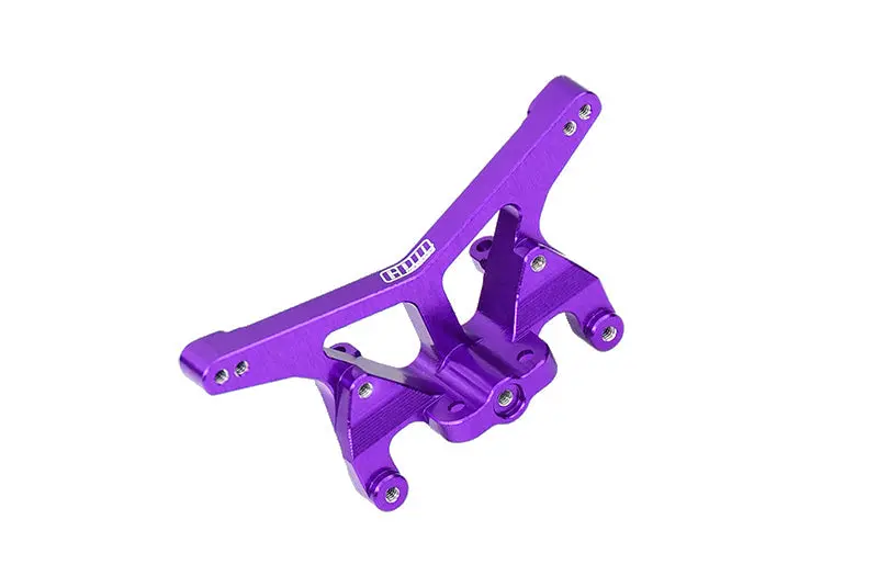 Aluminium 7075 Alloy Rear Shock Tower For Losi 1:24 Micro-B 2Wd Buggy Rtr-Los00007 / 1:28 Micro-T 2S 2Wd Rtr Stadium Truck-Los-1392 Upgrades - Purple 1