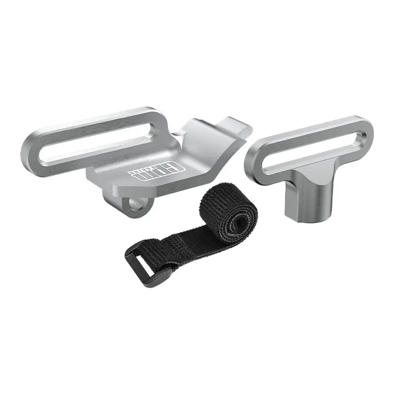 Aluminium 7075 Alloy Retainer Battery Hold-Down For Traxxas 1:16 Mini Maxx 4Wd 107154-1 / Mini Xrt Vxl-3S 108076-1 Monster Truck Upgrades - Silver 1