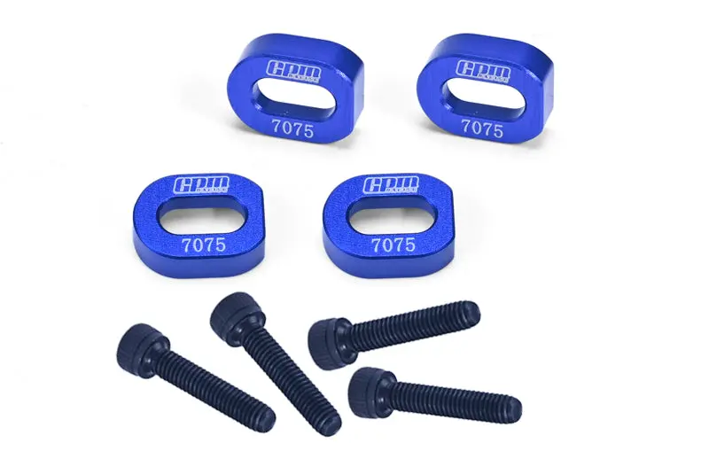 Aluminium 7075 Fixing Motor Base Reinforcement For Traxxas 1:5 X Maxx 6S / X Maxx 8S / Xrt 8S / 1:6 Sand Car 8S Upgrades - Blue 1