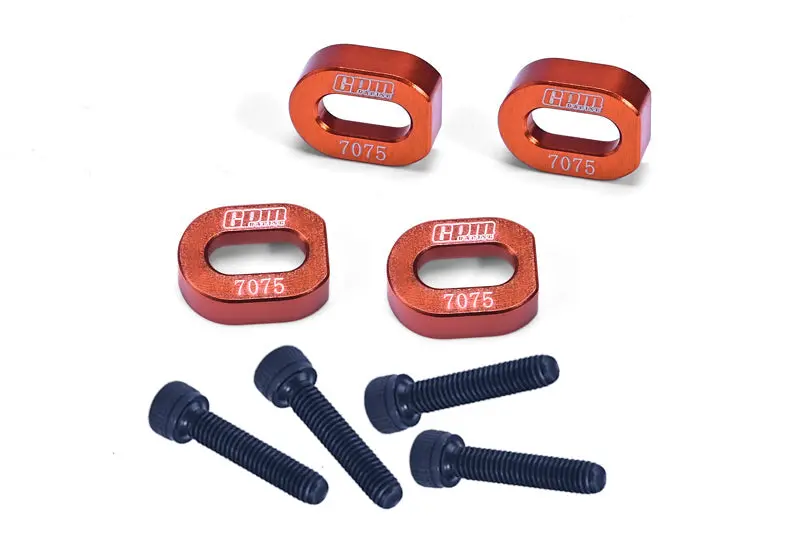 Aluminium 7075 Fixing Motor Base Reinforcement For Traxxas 1:5 X Maxx 6S / X Maxx 8S / Xrt 8S / 1:6 Sand Car 8S Upgrades - Orange 1