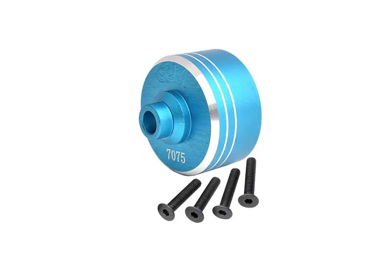 Aluminium 7075 Front Middle Rear Diff Case For Tamiya 1:10 Xv-02 Pro / Tt02 / Tt02d Upgrade Parts - Sky Blue 1