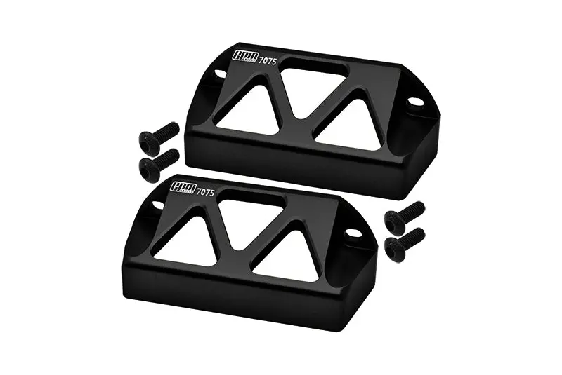 Aluminium 7075 Guards Steering Servo For Traxxas 1:10 E-Revo-56087-1 / E-Revo Vxl Brushless-86086-4 / Revo 3.3 Monster Truck-53097-3 / Slayer Pro 4X4-59076-3 / Summit 4Wd-56076-4 Upgrades - Black 1
