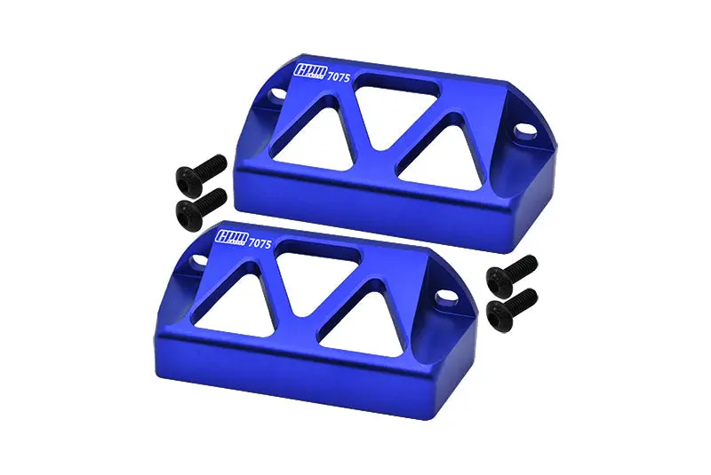 Aluminium 7075 Guards Steering Servo For Traxxas 1:10 E-Revo-56087-1 / E-Revo Vxl Brushless-86086-4 / Revo 3.3 Monster Truck-53097-3 / Slayer Pro 4X4-59076-3 / Summit 4Wd-56076-4 Upgrades - Blue 1