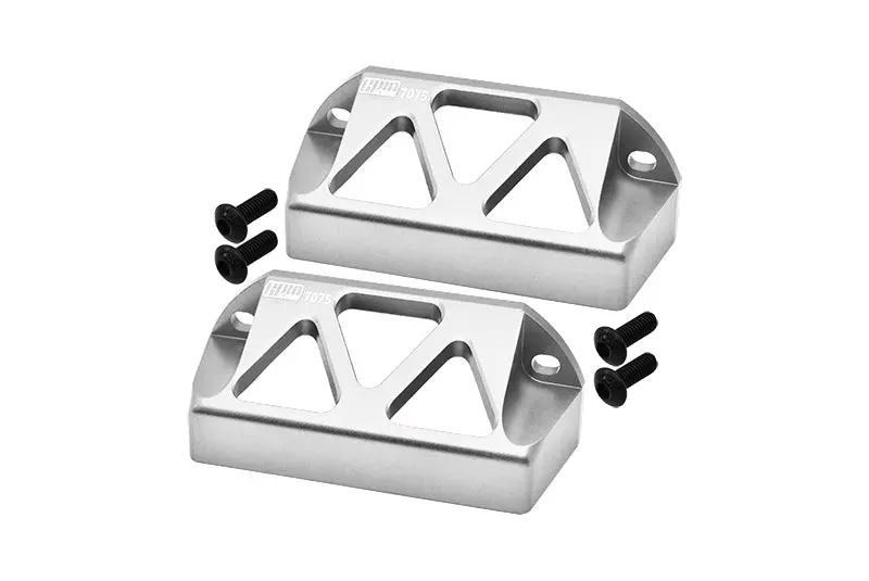 Aluminium 7075 Guards Steering Servo For Traxxas 1:10 E-Revo-56087-1 / E-Revo Vxl Brushless-86086-4 / Revo 3.3 Monster Truck-53097-3 / Slayer Pro 4X4-59076-3 / Summit 4Wd-56076-4 Upgrades - Silver 1