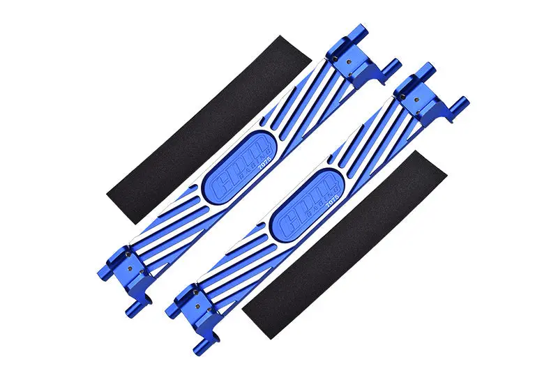 Aluminium 7075-T6 Battery Hold-Down For Traxxas 1:5 Xrt 8S Monster Truck 78086-4 / 1:6 Funco Pro Scale 2Wd Sand Car 8S-109076-4 Upgrades - Blue 1