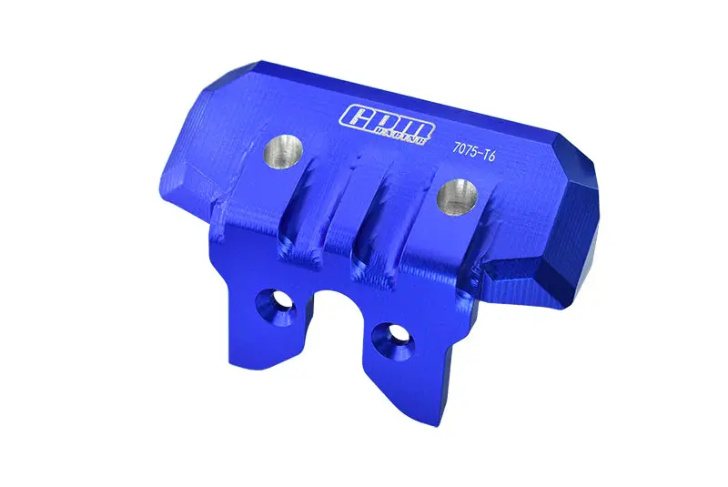 Aluminium 7075-T6 Front Bumper For Traxxas 1/8 4Wd Sledge Monster Truck 95076-4 Upgrades - Blue 1