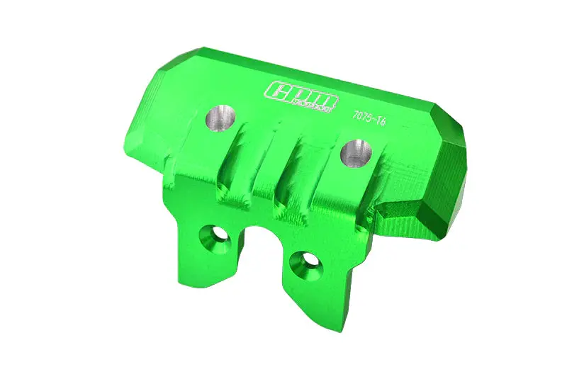 Aluminium 7075-T6 Front Bumper For Traxxas 1/8 4Wd Sledge Monster Truck 95076-4 Upgrades - Green 1