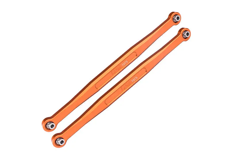 Aluminium 7075-T6 Front Steering Rod For 1:5 Traxxas Xrt 8S / X Maxx 8S Monster Truck Upgrades - Orange 1