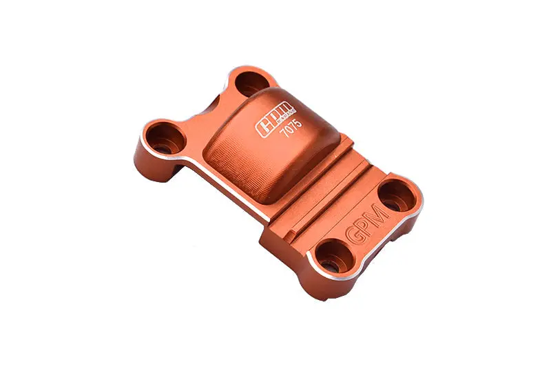 Aluminium 7075-T6 Rear Gear Cover For 1:5 Traxxas X Maxx 6S / X Maxx 8S / Xrt 8S Monster Truck Upgrades - Orange 1