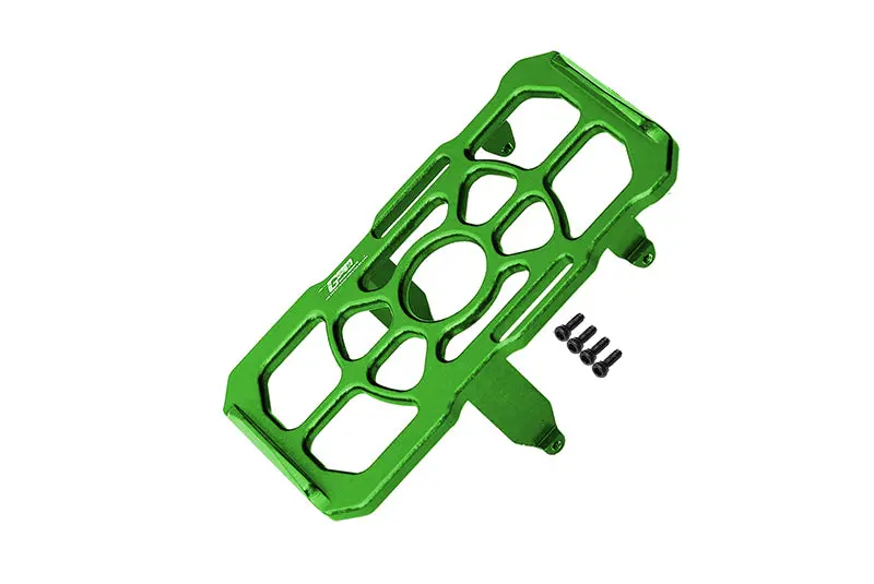Aluminium Battery Holder For Axial 1:24 Scx24 Deadbolt Axi90081 / Jeep Wrangler Axi00002 - 5Pc Set Green 1