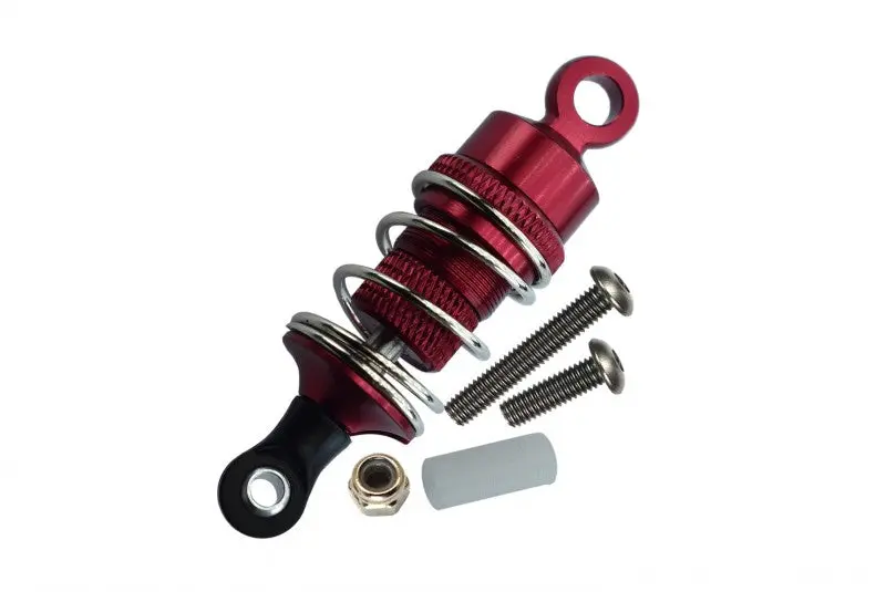 Aluminium Drive Shock (52Mm) For Kyosho 1/8 Motorcycle Nsr500 Upgrades - Red 1