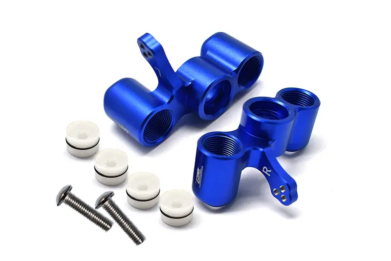 Aluminium Front Knuckle Arms For Arrma Senton / Typhon / Talion / Infraction / Infractionv2 / Limitless / Fireteam - 1Pr Set Blue 1