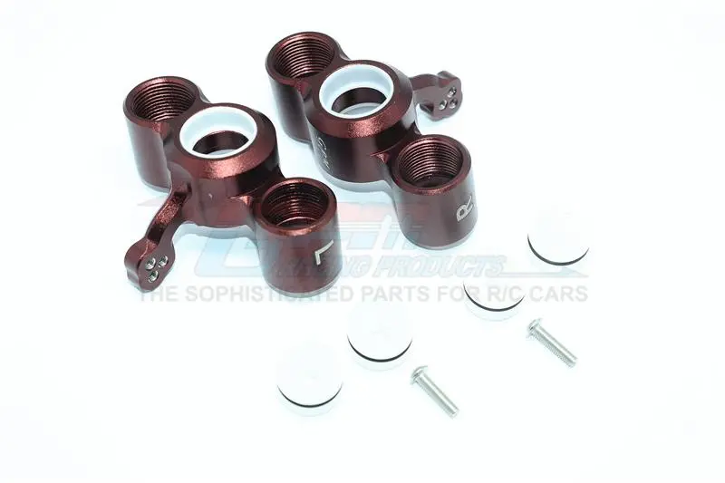 Aluminium Front Knuckle Arms For Arrma Senton / Typhon / Talion / Infraction / Infractionv2 / Limitless / Fireteam - 1Pr Set Brown 1