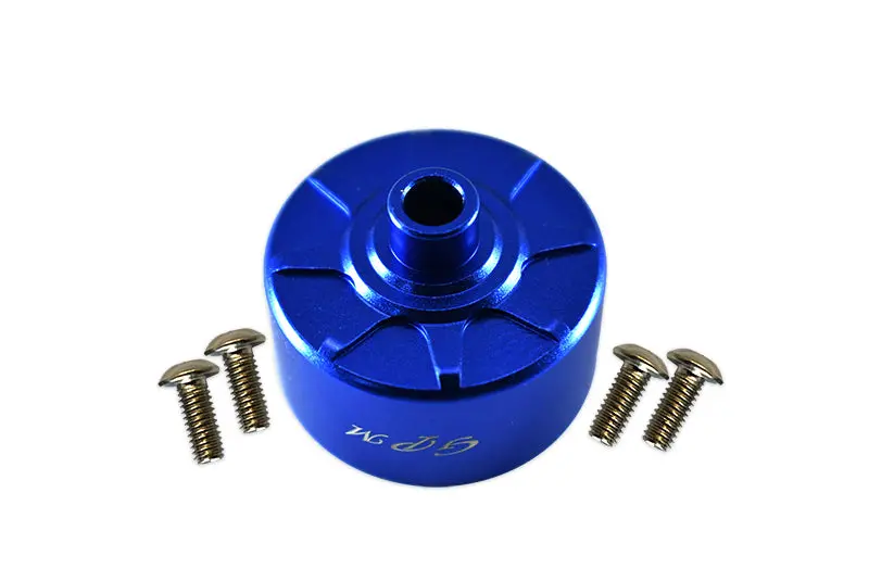 Aluminium Front Or Rear Diff Case For Arrma 1:8 Kraton / Outcast / Notorious / Typhon / Talion / Kraton V5 / Notorious V5 / 1:7 Infraction / Infraction V2 / Limitless / 1:10 Senton - 1Pc Set Blue 1