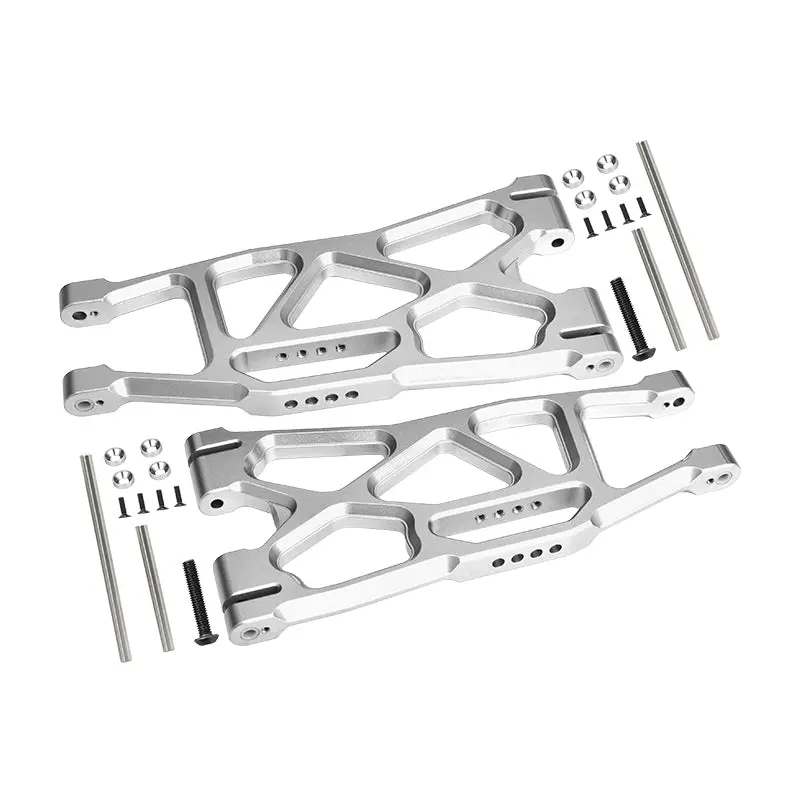 Aluminium Front Or Rear Lower Arms For 1:5 Traxxas X Maxx 6S / X Maxx 8S / 1:6 Sand Car 8S Upgrades - 1Pr Silver 1