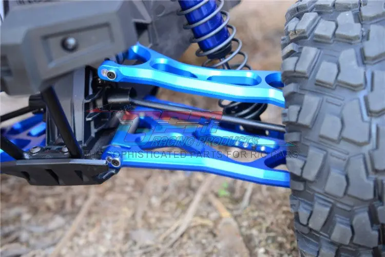 Aluminium Front Or Rear Lower Arms For 1:5 Traxxas X Maxx 6S / X Maxx 8S / 1:6 Sand Car 8S Upgrades - 1Pr Silver 2