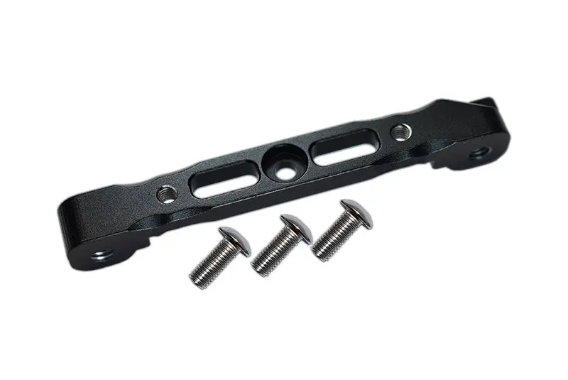 Aluminium Rear Arm Bulk For Front Upper Arms For 1:8 Arrma Kraton 6S / Outcast 6S / Notorious 6S / Typhon 6S / Talion 6S / Kraton 6S V5 / Notorious 6S V5 / 1:10 Senton 6S - 1Pc Set Black 1