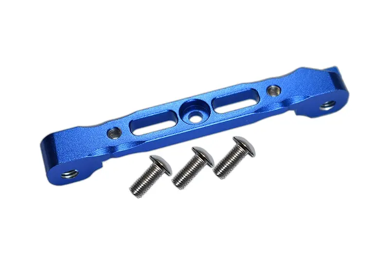Aluminium Rear Arm Bulk For Front Upper Arms For 1:8 Arrma Kraton 6S / Outcast 6S / Notorious 6S / Typhon 6S / Talion 6S / Kraton 6S V5 / Notorious 6S V5 / 1:10 Senton 6S - 1Pc Set Blue 1