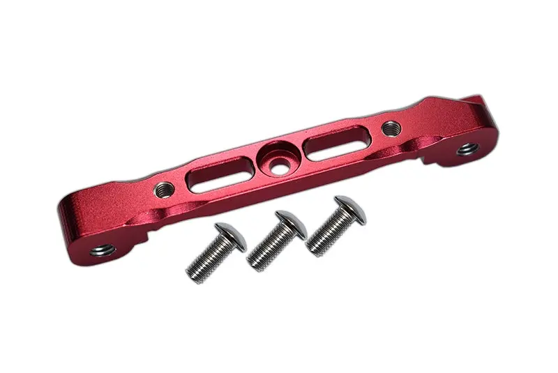Aluminium Rear Arm Bulk For Front Upper Arms For 1:8 Arrma Kraton 6S / Outcast 6S / Notorious 6S / Typhon 6S / Talion 6S / Kraton 6S V5 / Notorious 6S V5 / 1:10 Senton 6S - 1Pc Set Red 1