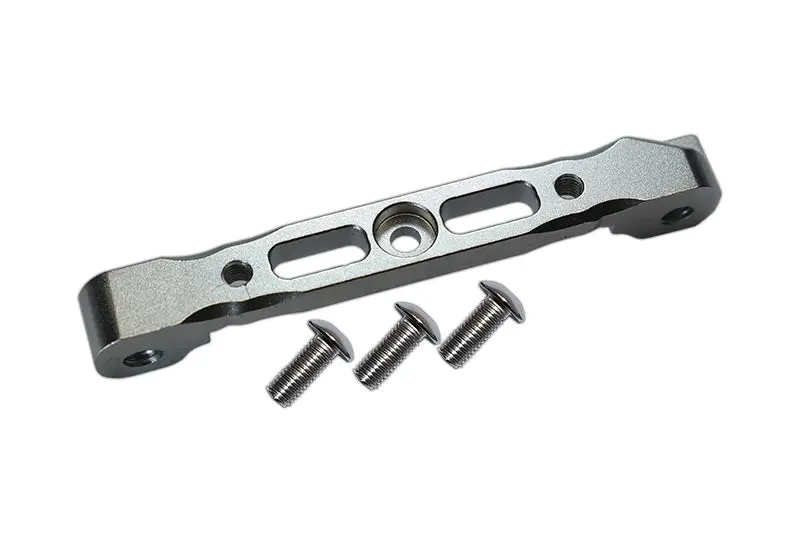 Aluminium Rear Arm Bulk For Front Upper Arms For 1:8 Arrma Kraton 6S / Outcast 6S / Notorious 6S / Typhon 6S / Talion 6S / Kraton 6S V5 / Notorious 6S V5 / 1:10 Senton 6S - 1Pc Set Silver 1