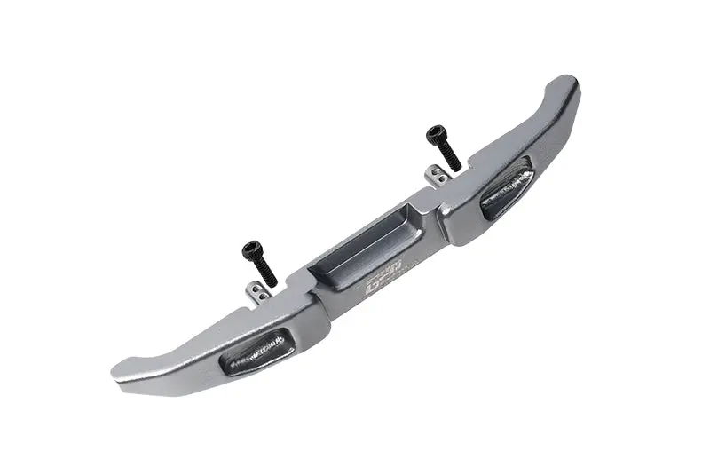 Aluminium Rear Bumper For Axial 1:24 Scx24 Jeep Wrangler Axi00002  -3Pc Set Gray Silver 1