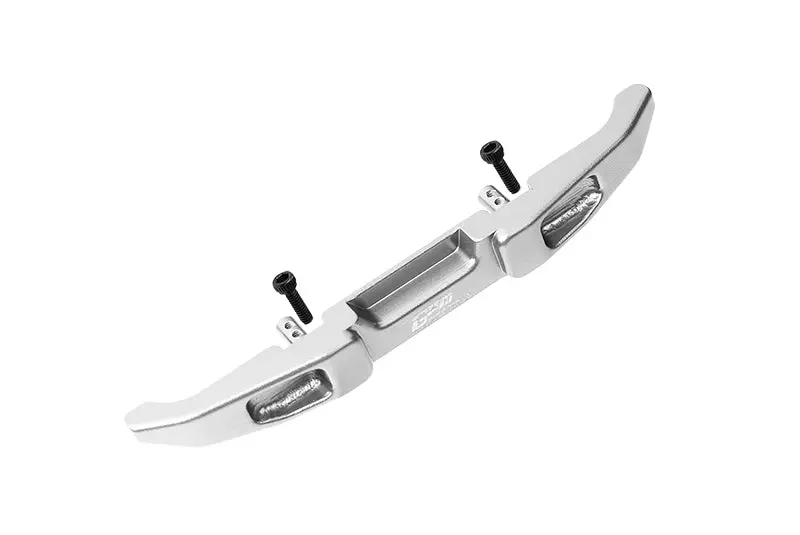 Aluminium Rear Bumper For Axial 1:24 Scx24 Jeep Wrangler Axi00002  -3Pc Set Silver 1