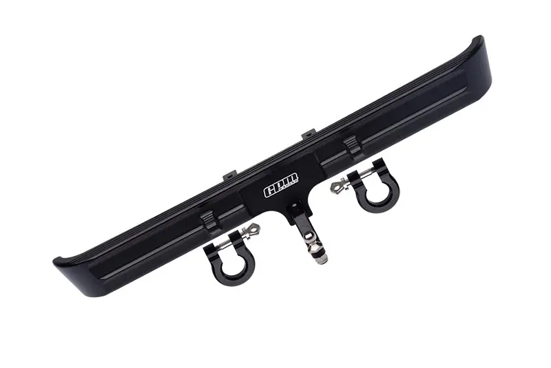 Aluminium Rear Bumper Mount + D-Rings + Tow Hook For Traxxas Trx-4 Chevrolet K5 Blazer (82076-4) - 3Pc Set Black 1