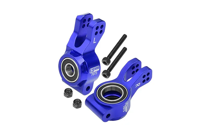 Aluminium Rear Knuckle Arm For Arrma Senton / Talion / Infraction / Infraction V2 / Limitless / Fireteam - 1Pr Set Blue 1