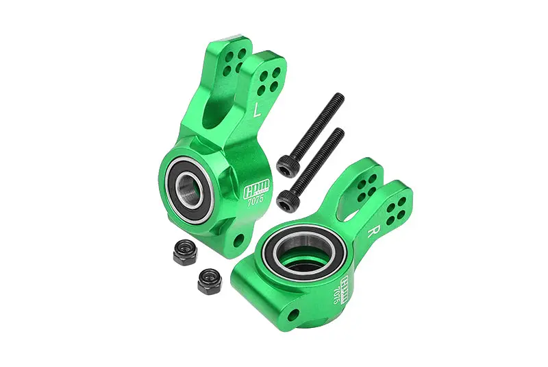 Aluminium Rear Knuckle Arm For Arrma Senton / Talion / Infraction / Infraction V2 / Limitless / Fireteam - 1Pr Set Green 1