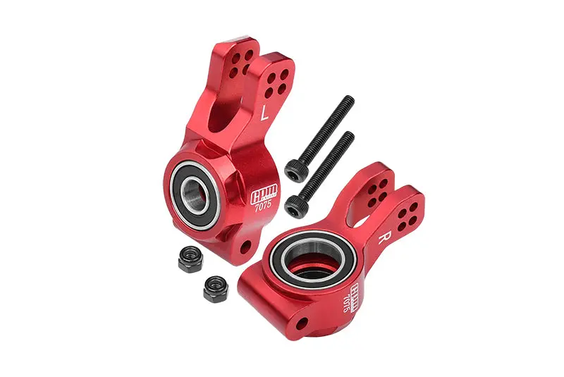 Aluminium Rear Knuckle Arm For Arrma Senton / Talion / Infraction / Infraction V2 / Limitless / Fireteam - 1Pr Set Red 1