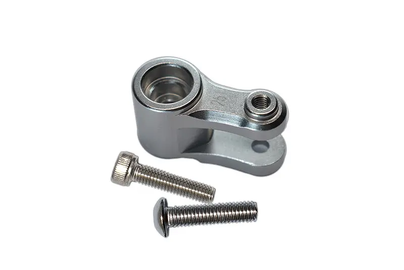 Aluminum 25T Servo Horn For Traxxas 1:10 4Wd Maxx 89076-4 / 4Wd Maxx With Widemaxx 89086-4 / 1:8 4Wd Maxx Slash 6S 102076-4 Upgrades - Silver 1